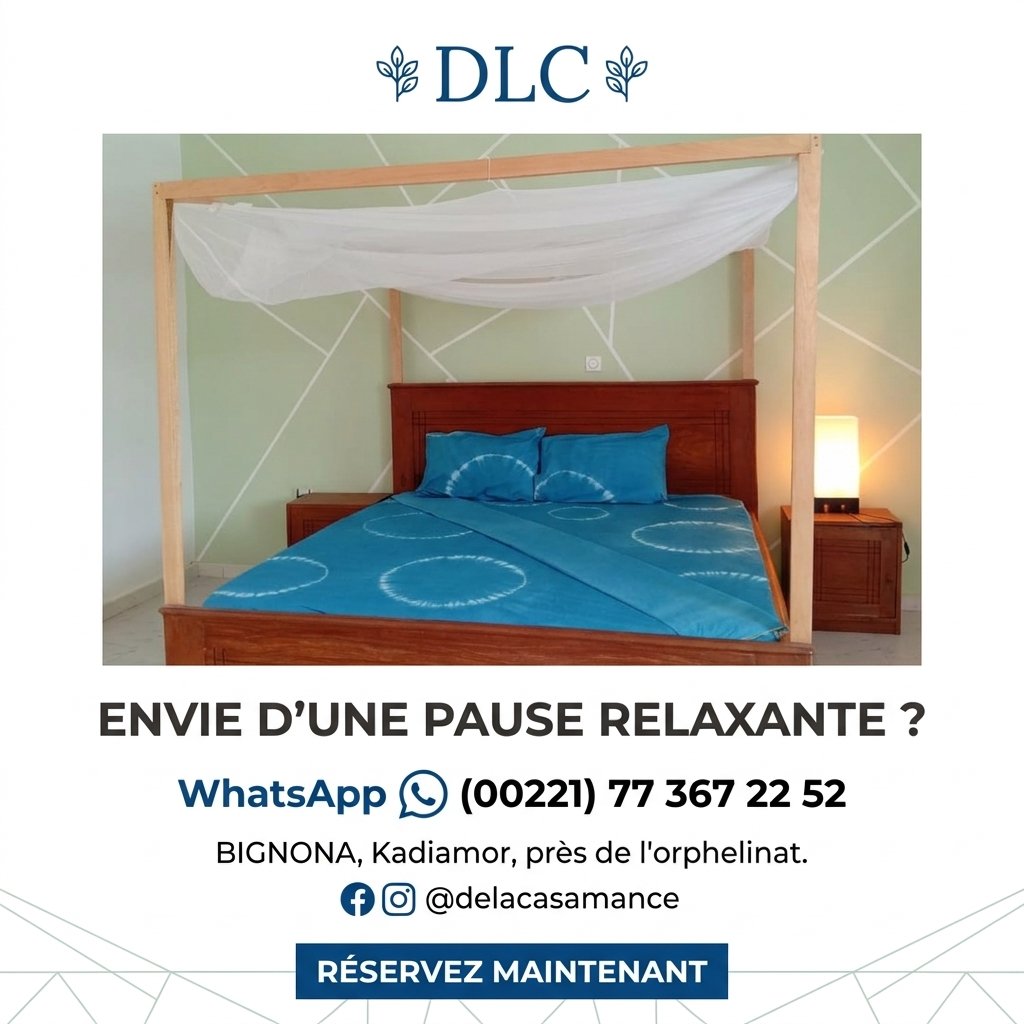 Chambre 1 : Confort Double